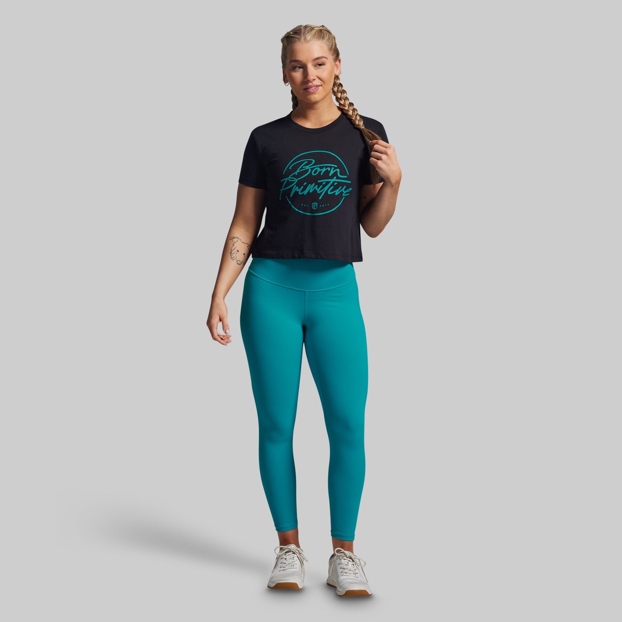 BP Retro Crop Tee (Black)