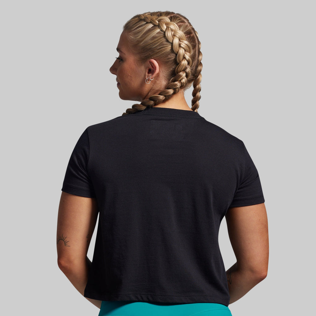 BP Retro Crop Tee (Black)