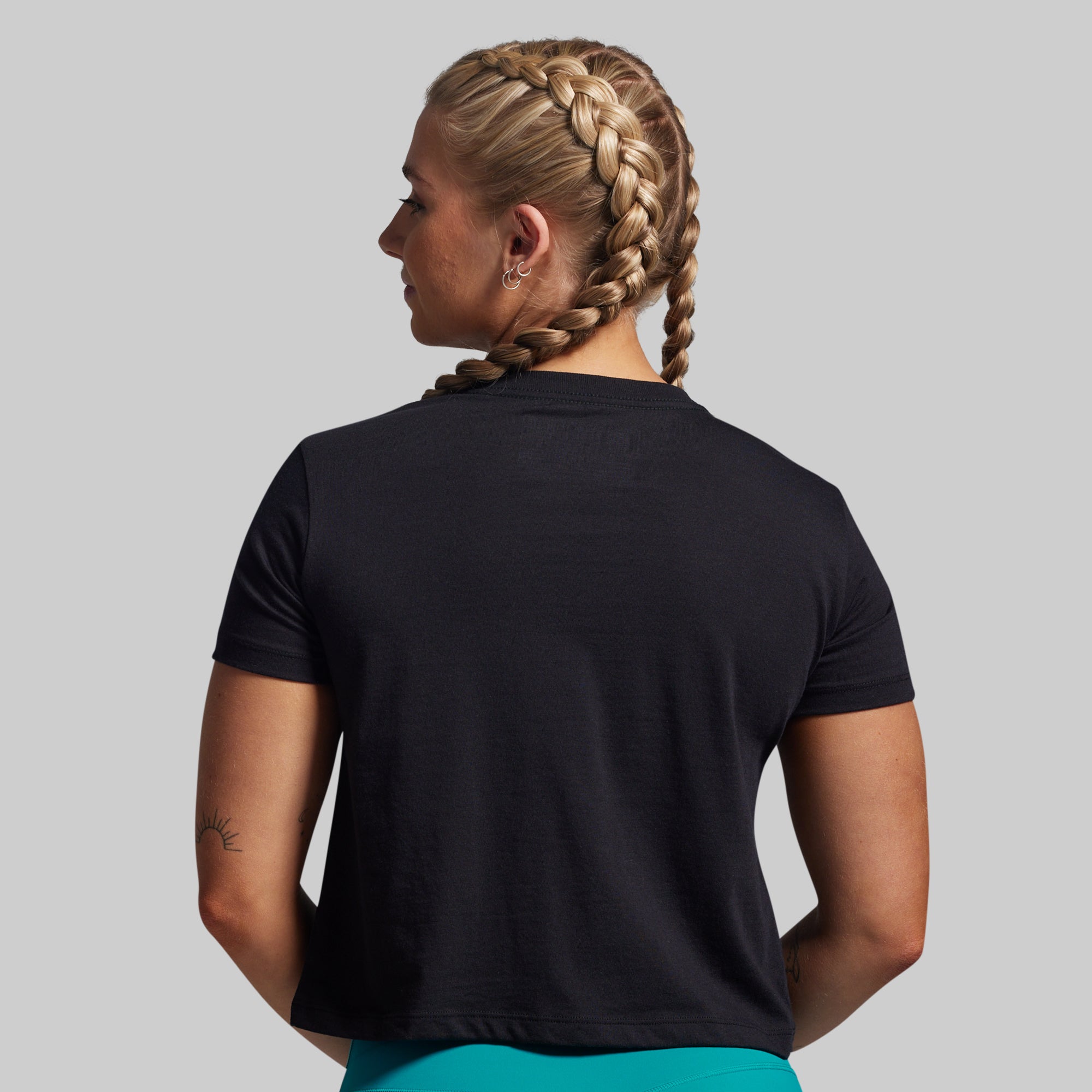 BP Retro Crop Tee (Black)