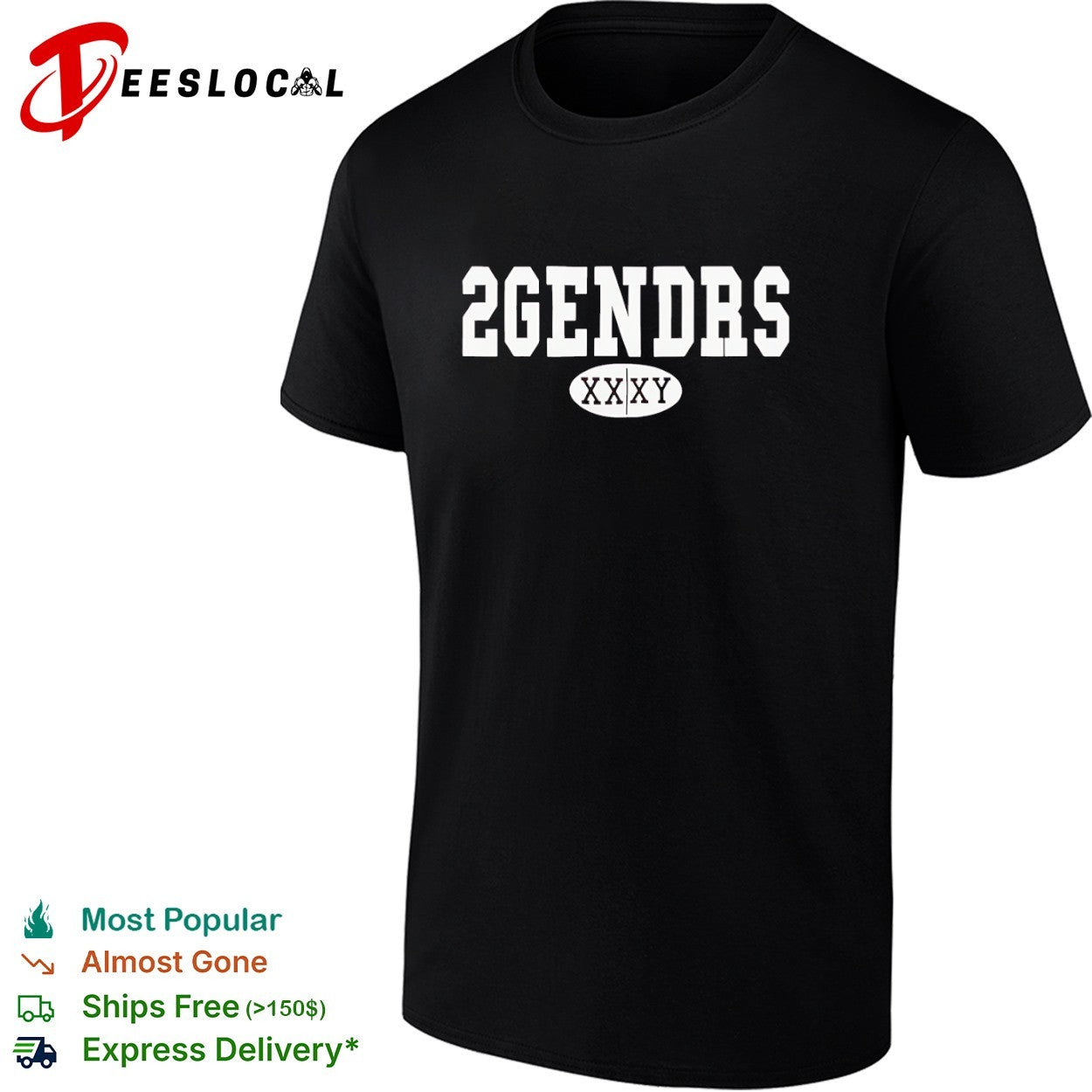 2Gendrs XX XY shirt