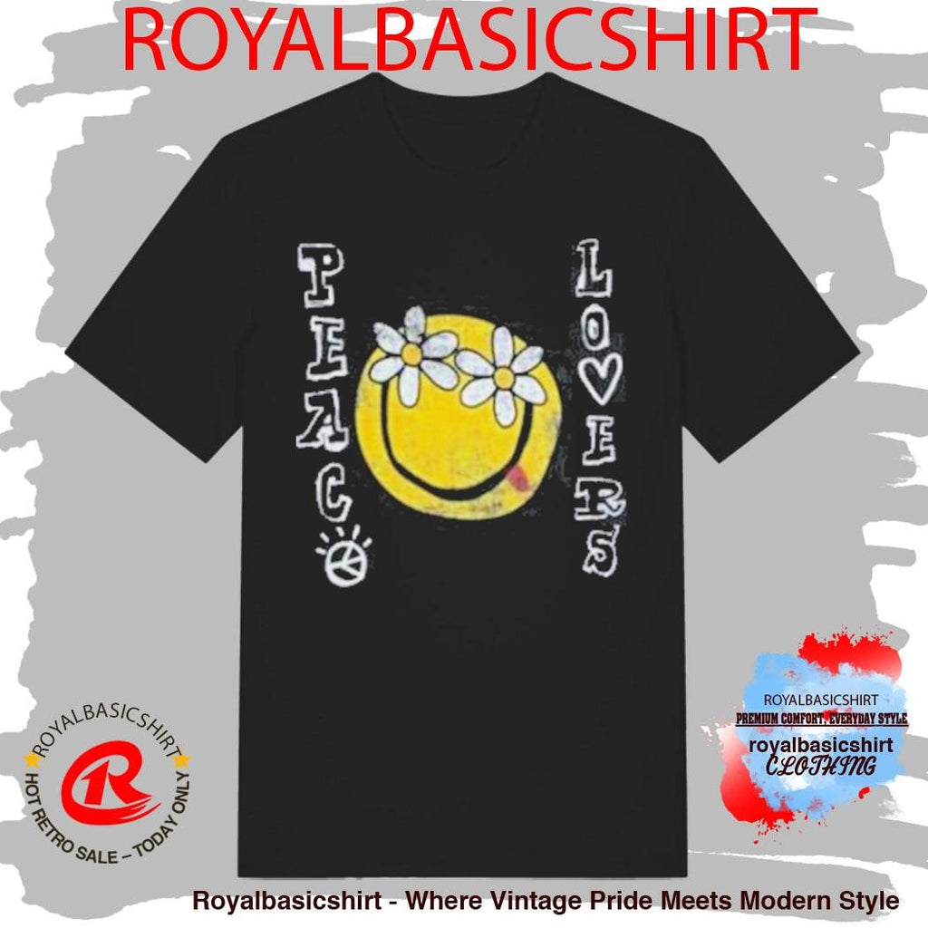 2Nd Closet Peace Lovers Smiley T-Shirt