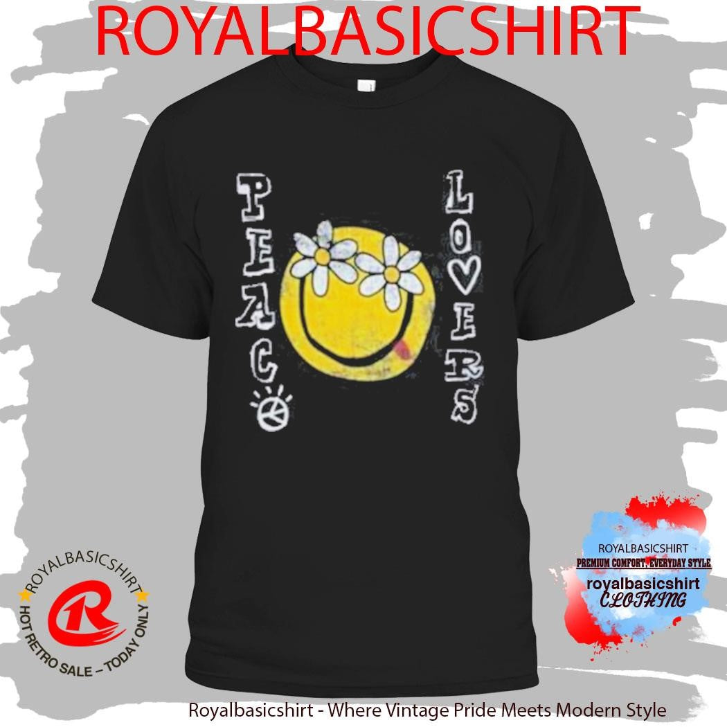 2Nd Closet Peace Lovers Smiley T-Shirt