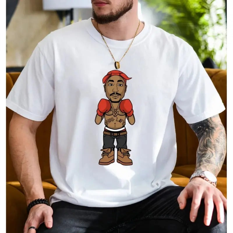 2pac Rapper Shirt, Hip Hop Music Legends Shirt, 90s Hip Hop Tee, Gift For Fan, Unisex Short Sleeve Tee Hoodie Sweatshirt
