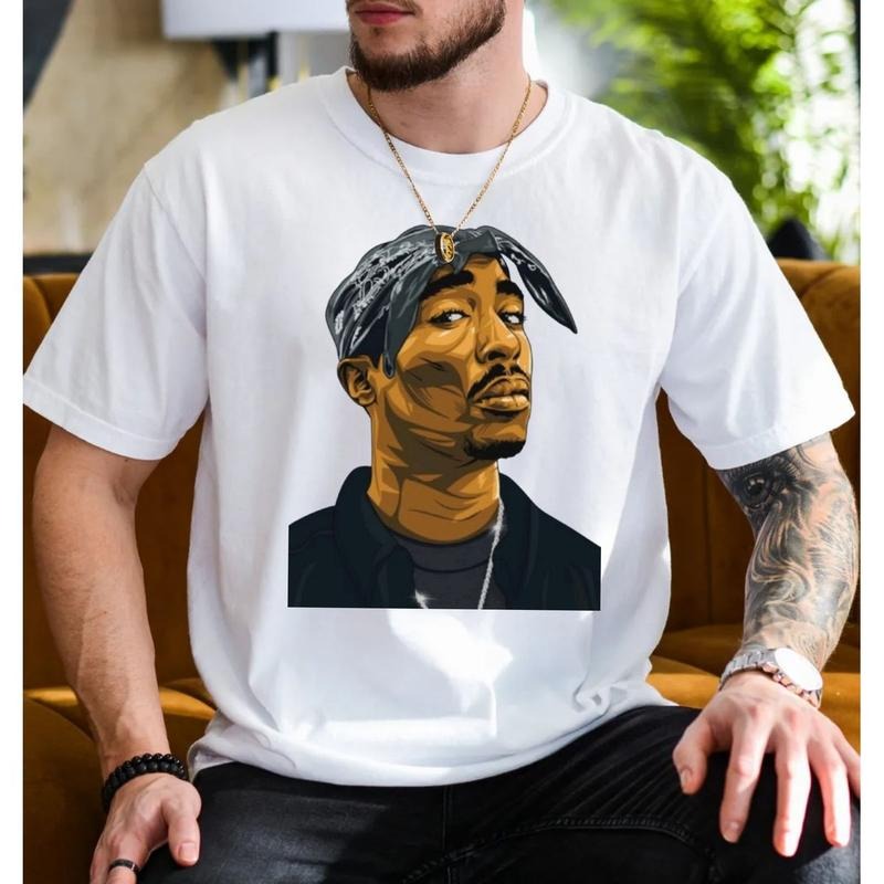 2pac Rapper Shirt, Tupac Rapper Tshirt, Hip Hop Legends Shirt, 90s Music Hip Hop Tee, Unisex Short Sleeve Tee Hoodie,...