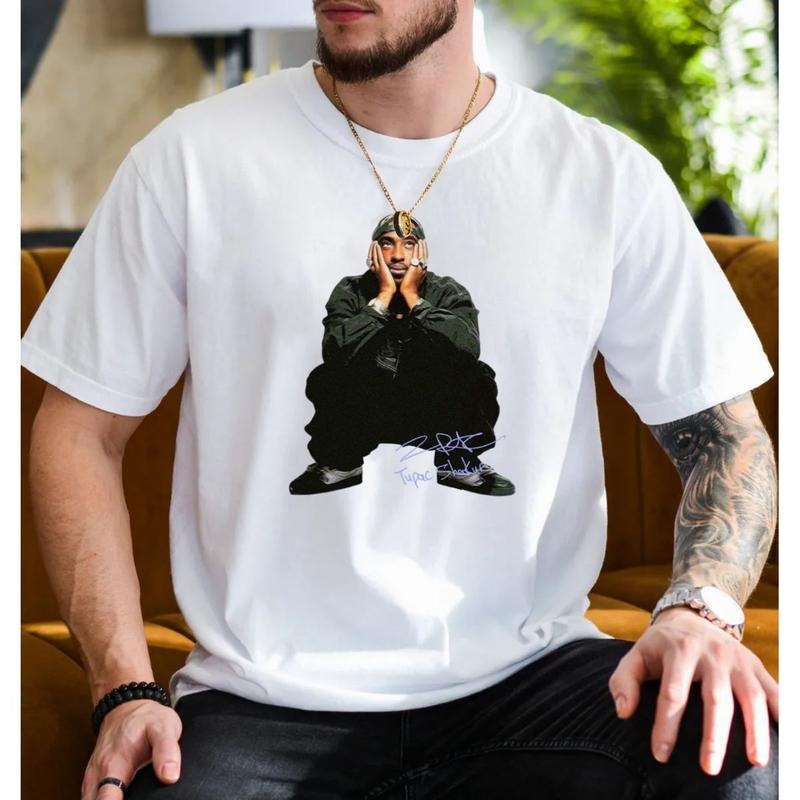 2pac Shirt, Hip Hop TShirt, Rapper Legend Shirt, Rapper Shirt, Hip Hop Fan Gift, Unisex Short Sleeve Tee Hoodie Sweatshirt