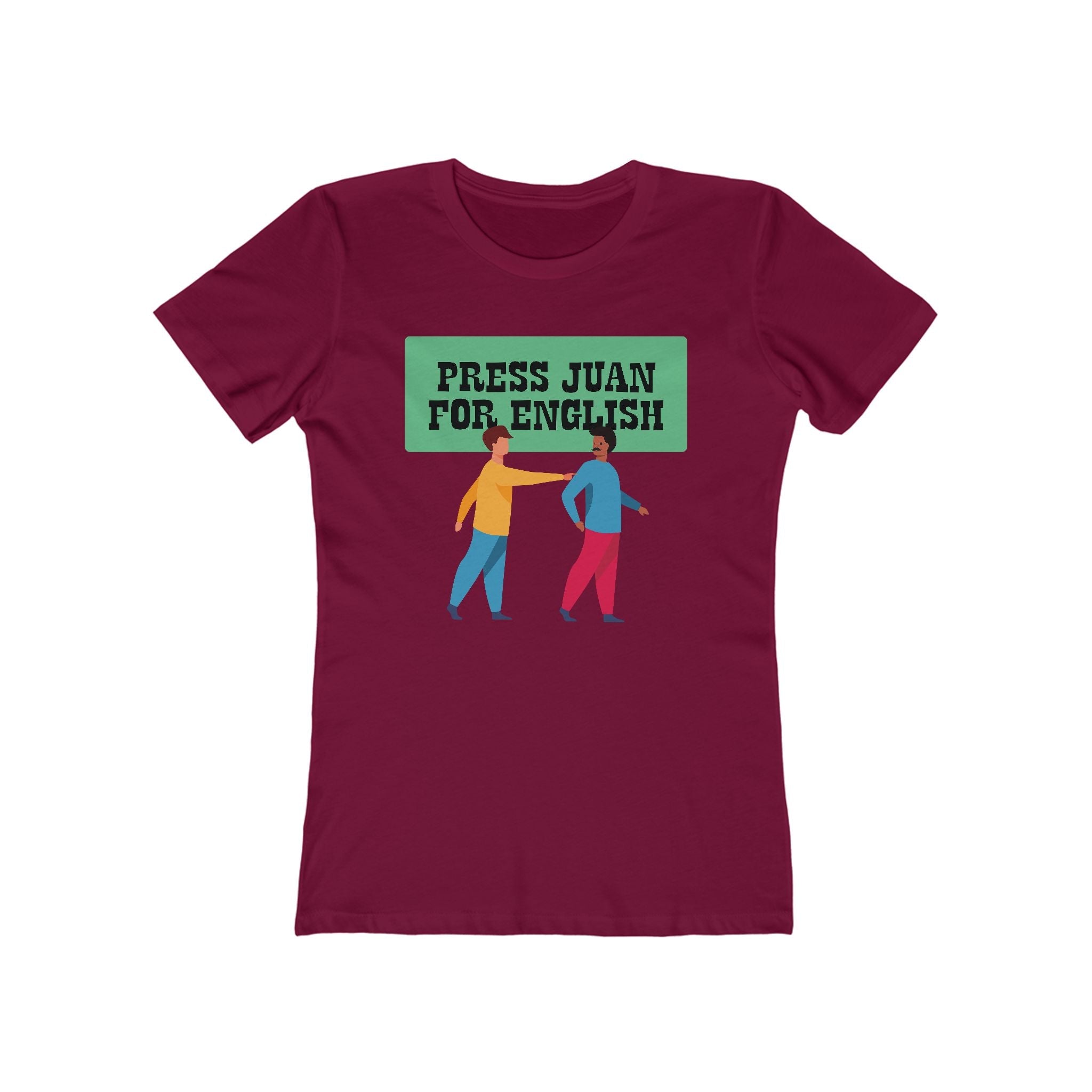 Press Jiun For English - Women’s T-Shirt