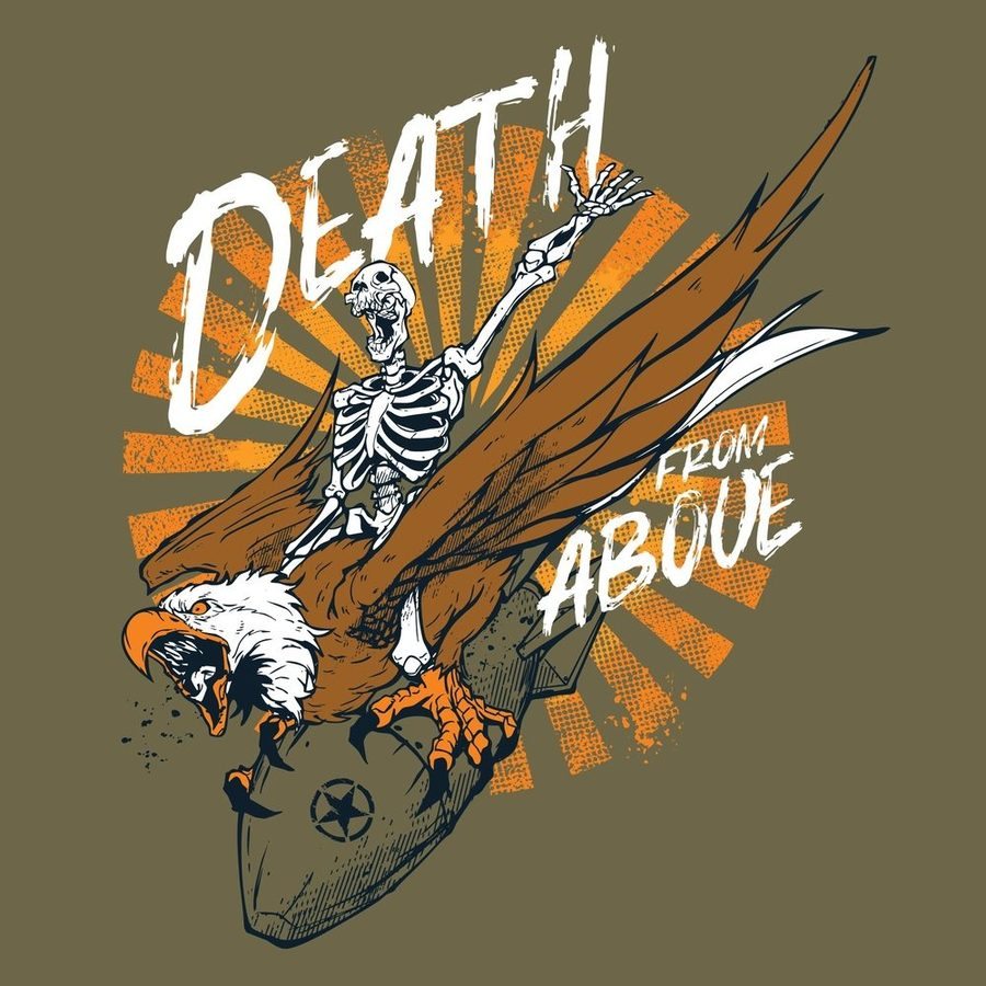 Death From Above 2.0 T-Shirt - Military Green