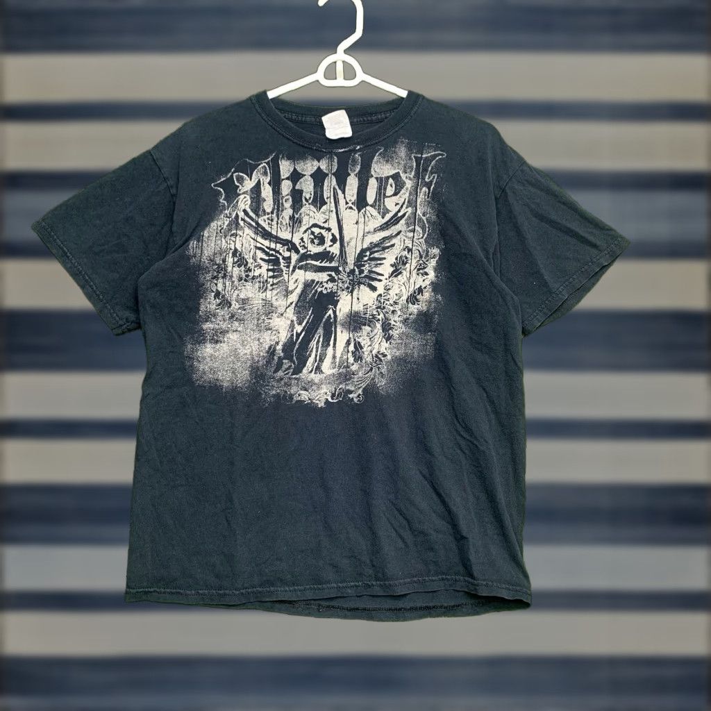 Gildan Vintage Skillet Band Shirt Mens M Black 90s Y2k Band Shirt Mens Black 90s Y2k Gildan Heavy Co Hoodie Sweatshirt