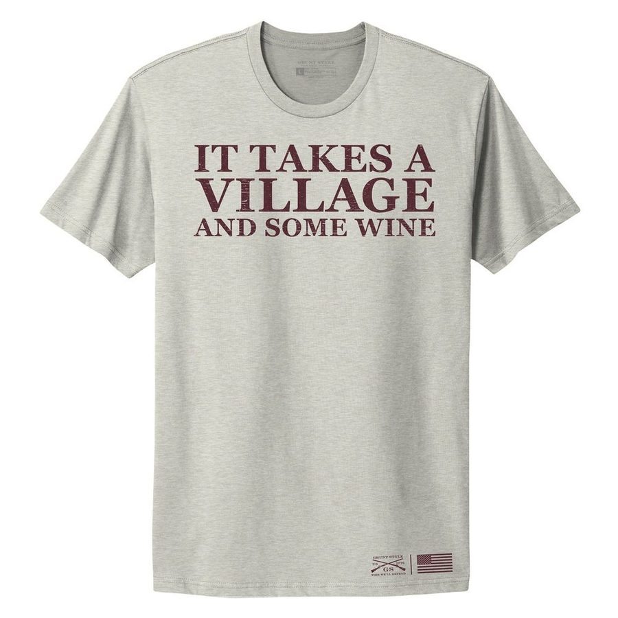 Women's It Takes A Village Boyfriend Fit T-Shirt - Sand