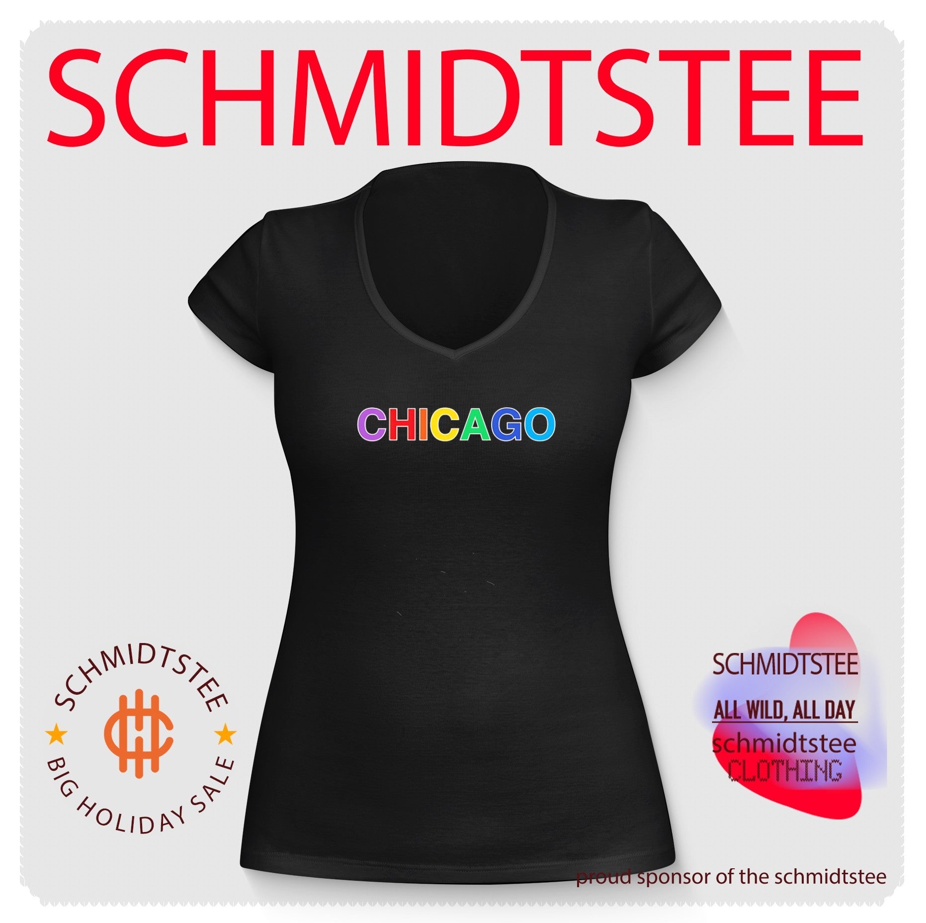 Chicago Pride Rainbow 2026 shirt