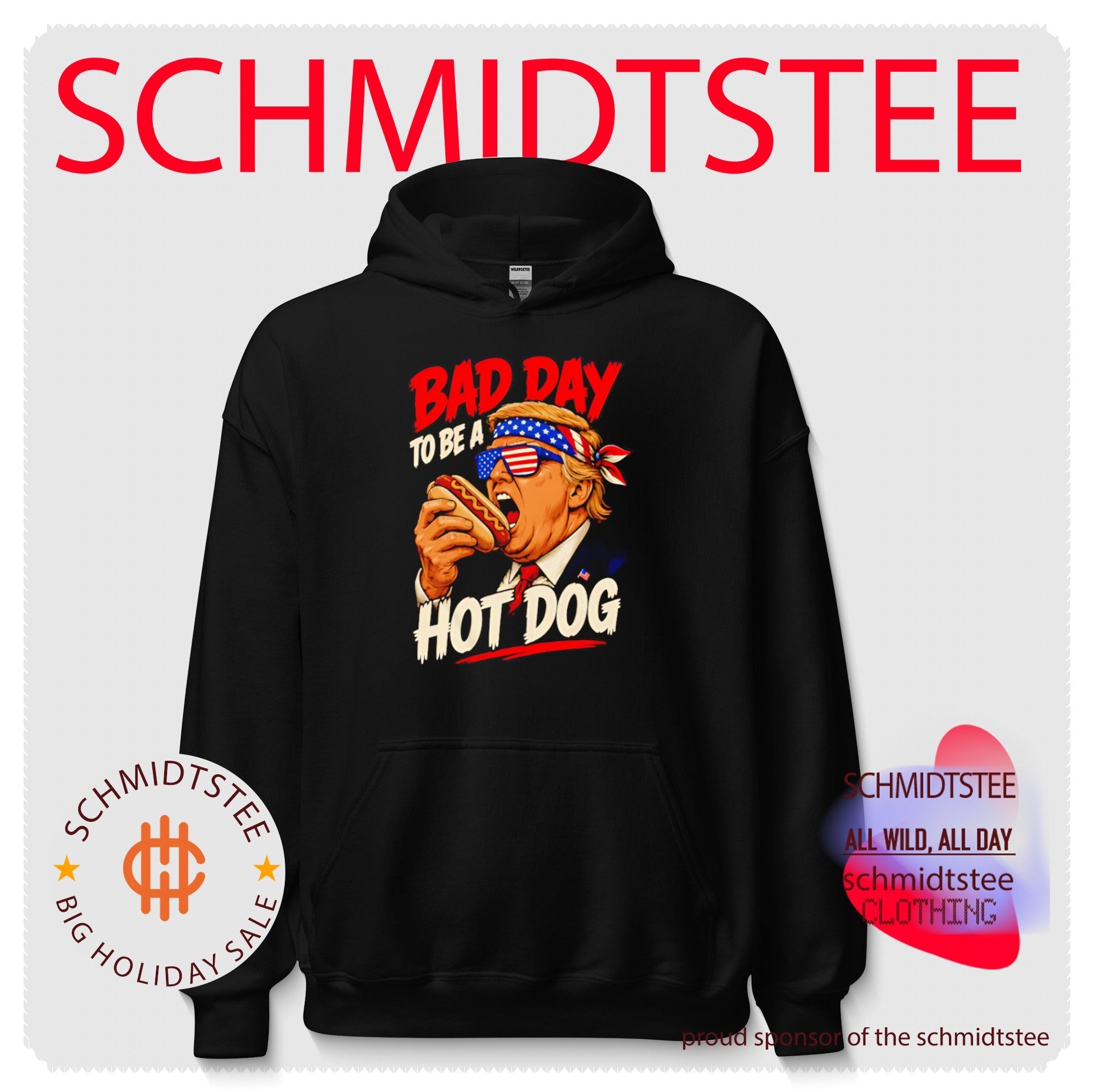 Trump Bad Day To Be A Hot Dog Graphic shirt