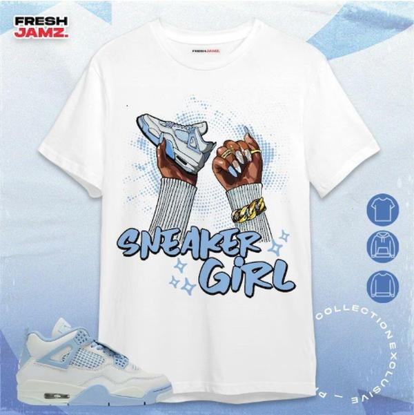 4 Forget Me Not Sneaker Girl Nail Unisex Shirt Hoodie Sweatshirt | PrintMintTees.com