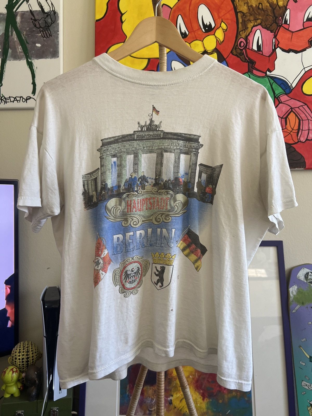 Vintage 90s Berlin Tee Hoodie Sweatshirt | PrintMintTees.com