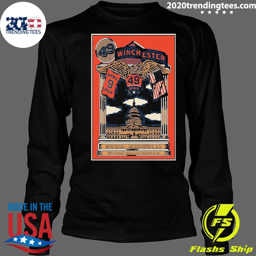 49 Winchester Spring Tour 2026 CLUB WASHINGTON, DC Apr 09, 2026 Shirt
