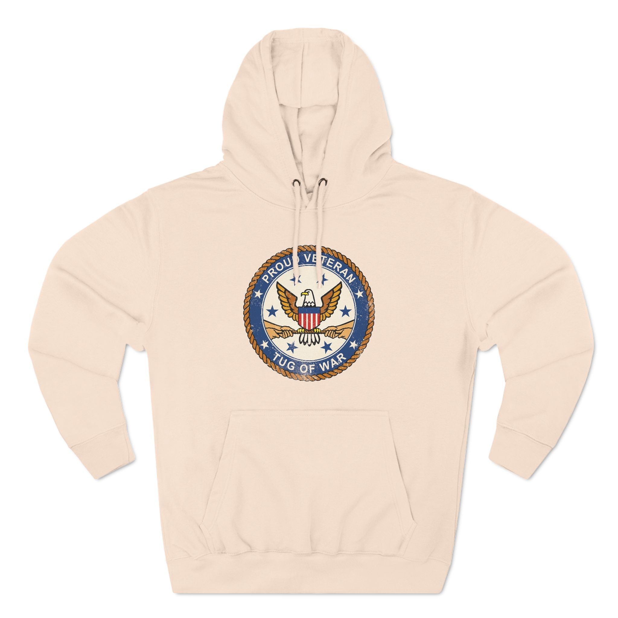 Proud Veteran (Tug Of War) - Hoodie