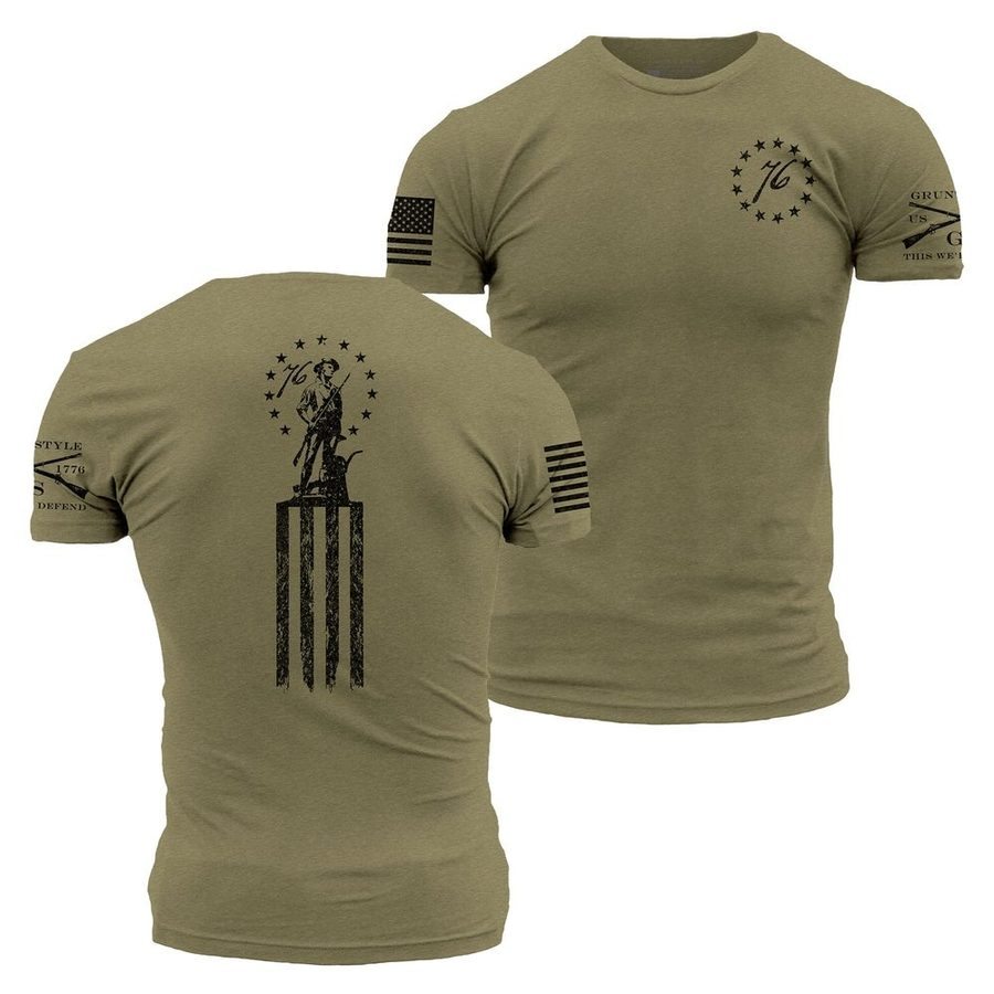 Minutemen T-Shirt - Military Green