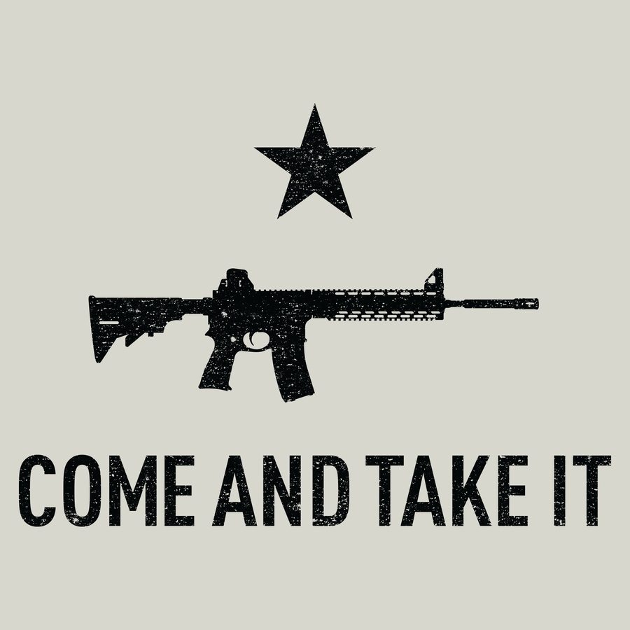 Come And Take It T-Shirt - Sand