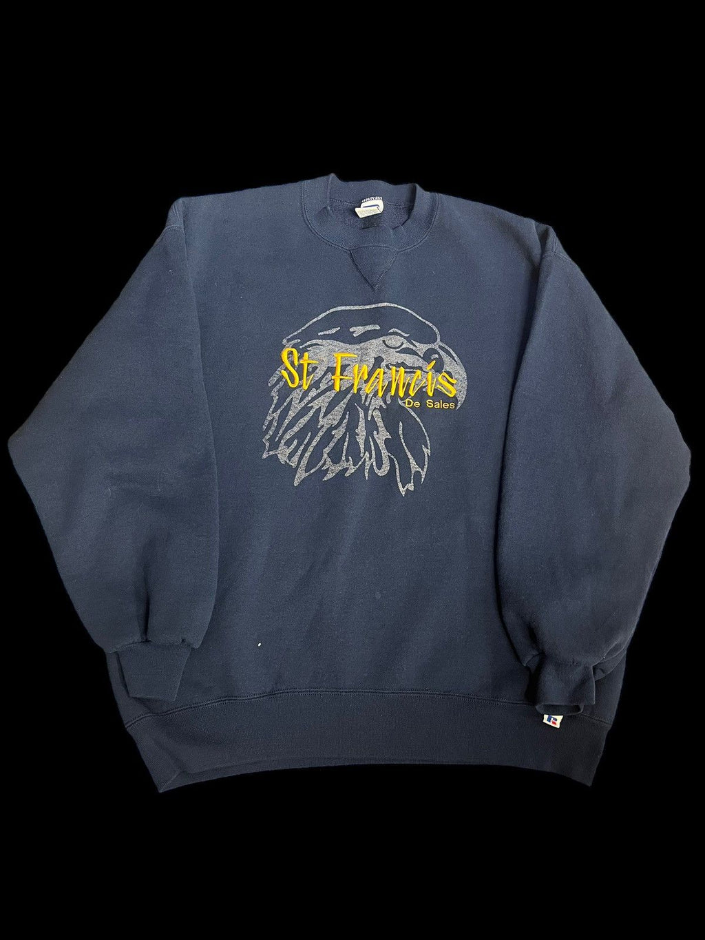 Vintage Russell Athletic Made In Usa Graphic Crewneck Xl Shirt Hoodie Sweatshirt | PrintMintTees.com