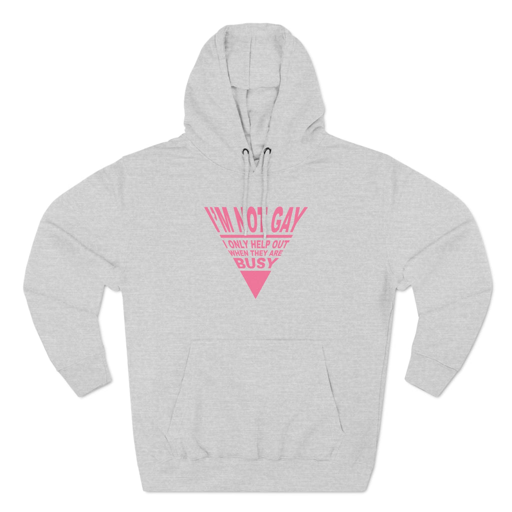 I'm Not Gay - I Only Help Out When They Are Busy - Hoodie