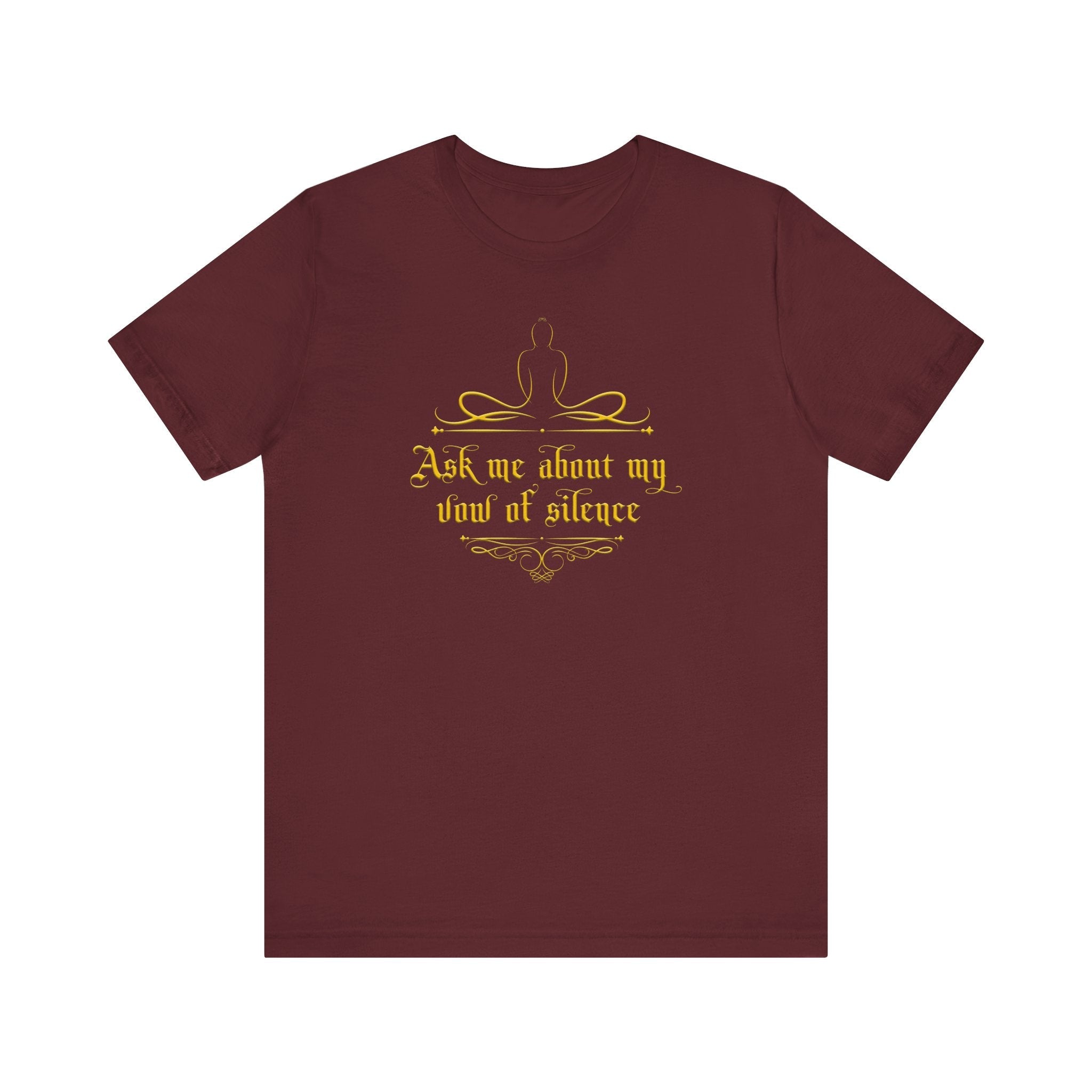 Ask Me About My Vow Of Silence - Men's T-Shirt