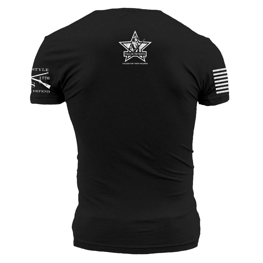 CFP Men's Because Of The Brave Tee - Black