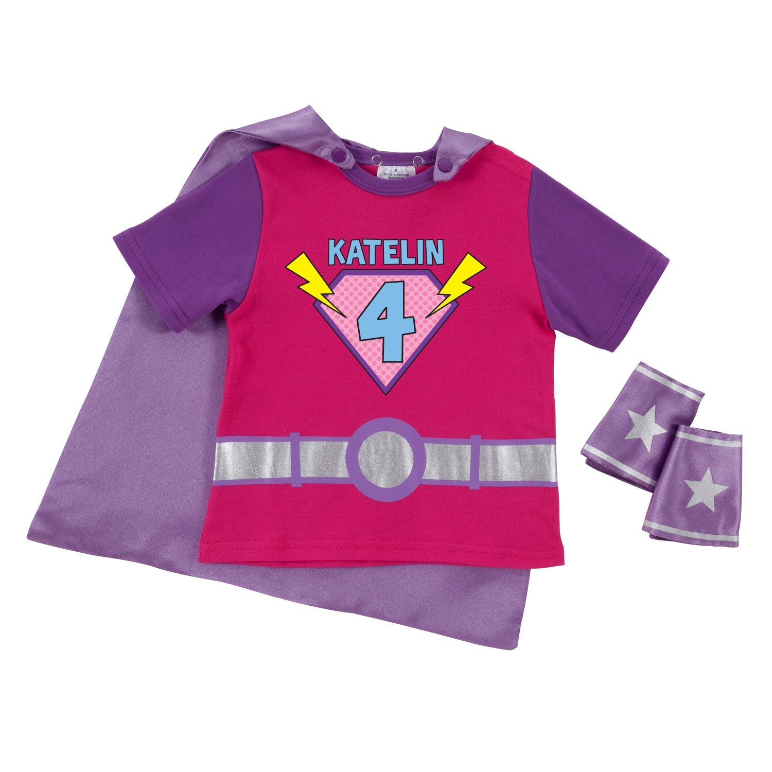 Birthday Girl Personalized Super Tee & Cuff Set