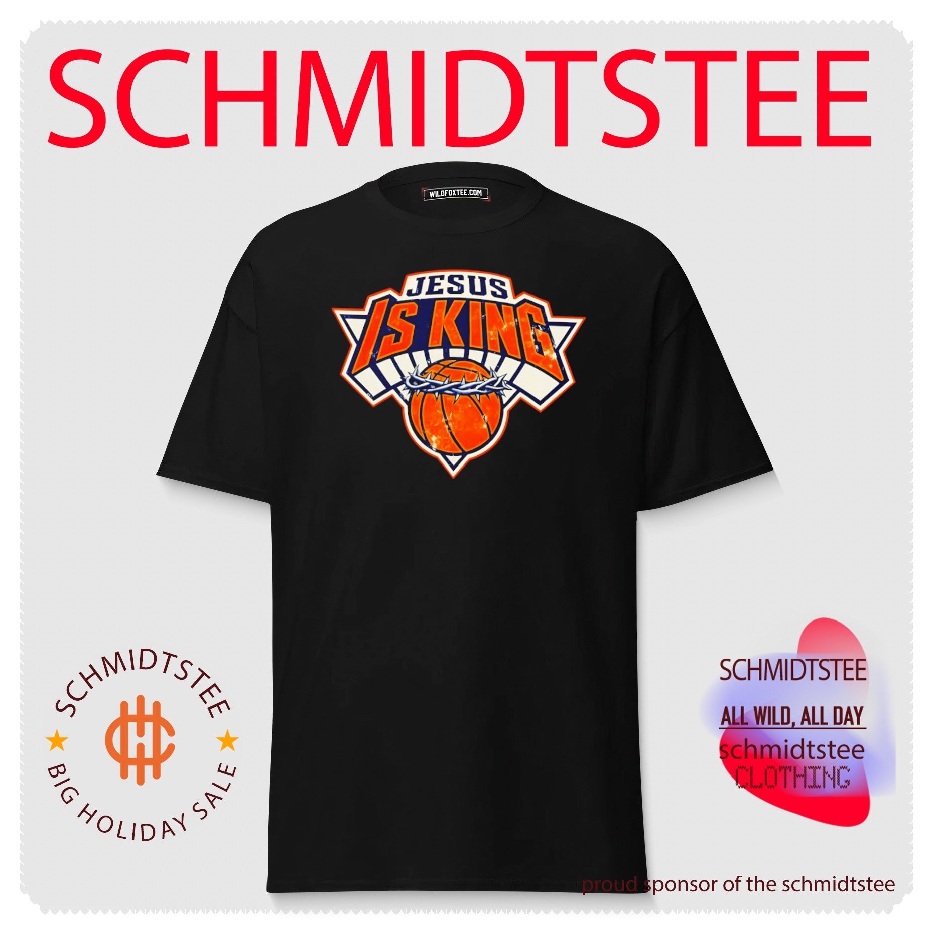 Jesus Is King New York Knicks basketball logo shirt