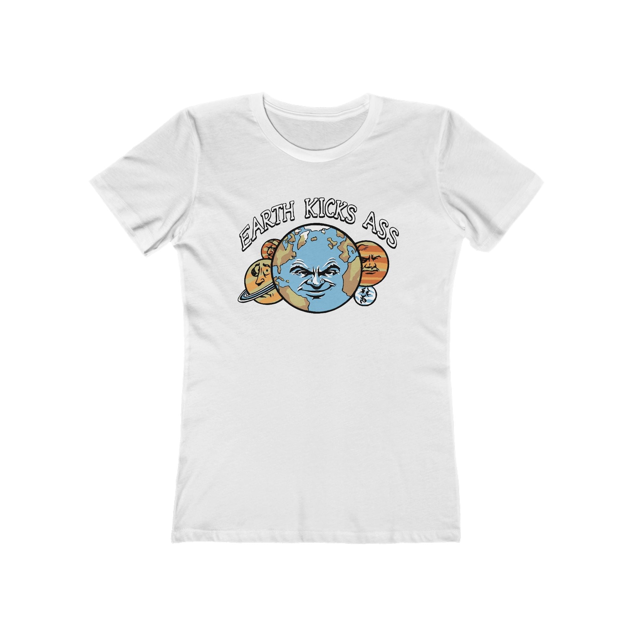 Earth Kicks Ass - Women’s T-Shirt