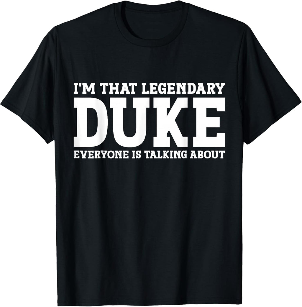 Duke Gifts Duke Tee Men Name Birthday Gifts