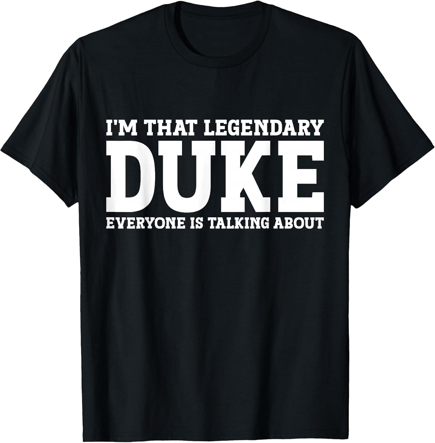 Duke Gifts Duke Tee Men Name Birthday Gifts