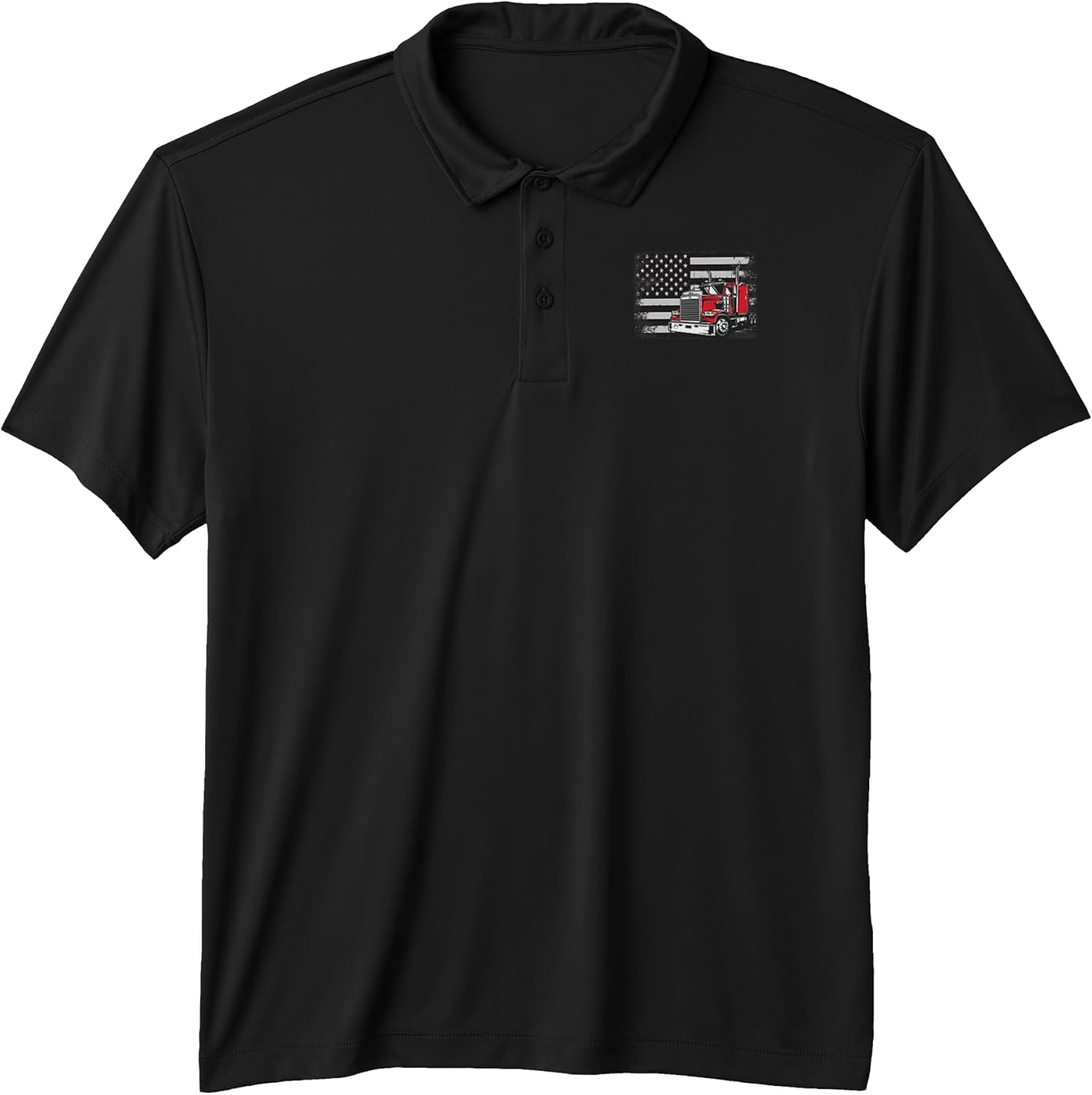 Patriotic Trucker and Truck driver Design