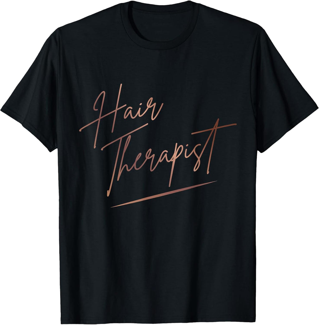 Hair Therapist Hairdressing Pun & Hair Artists