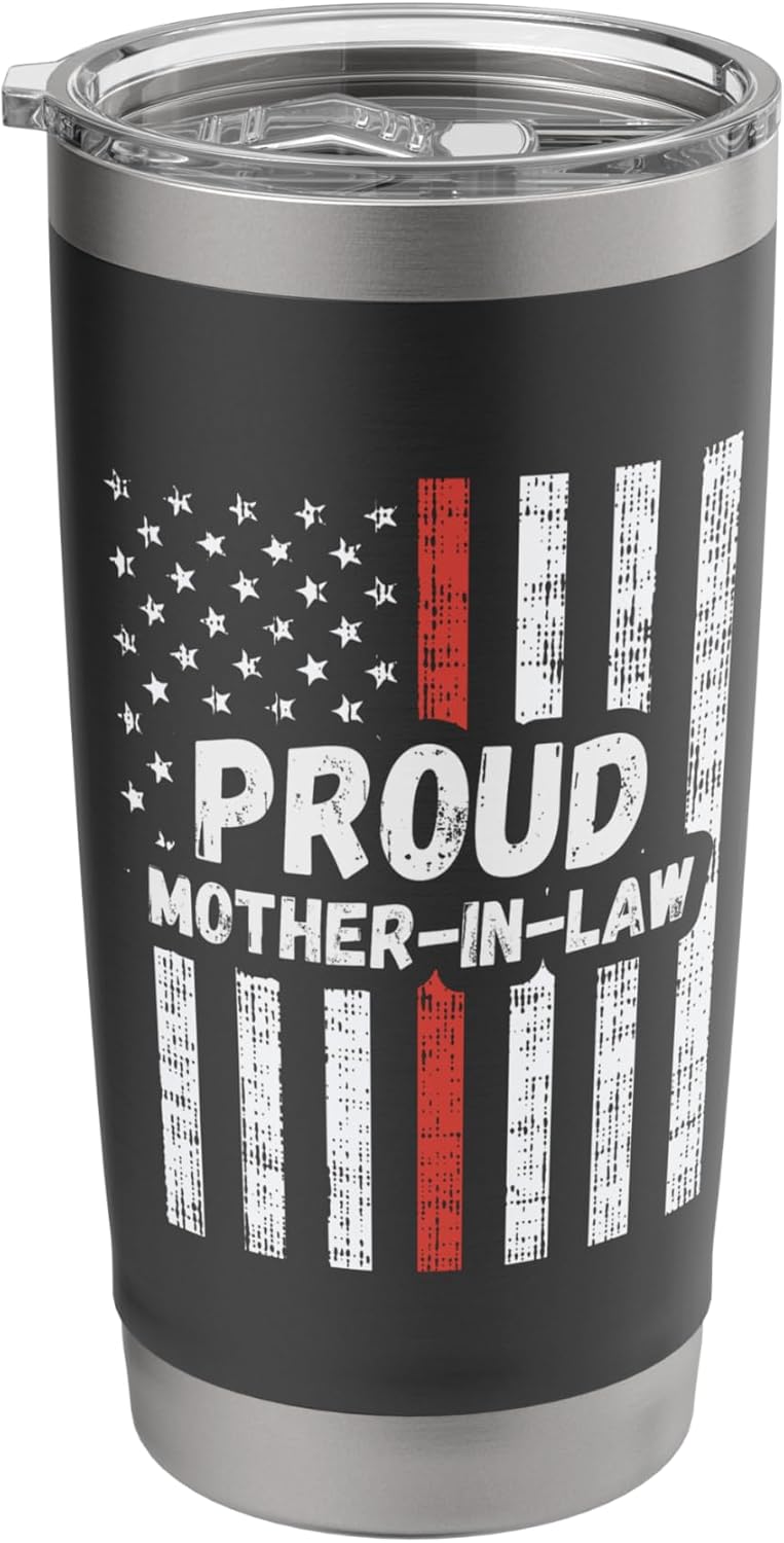 Thin Red Line USA Flag Firefighter Gifts