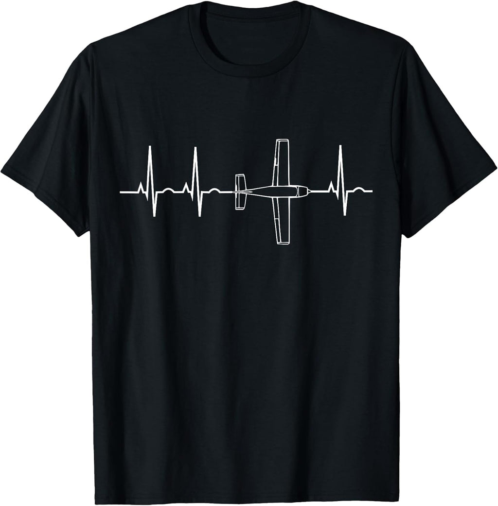 Airplane Pilot Shirts & Pilot Heartbeat T-Shirts