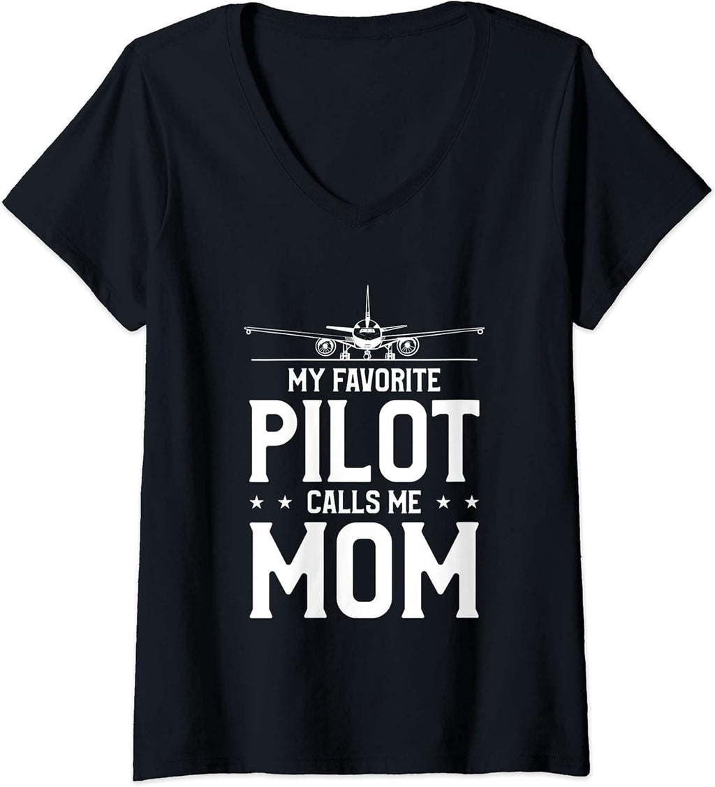 Funny Airplane Pilot Gift Idea For A Mom