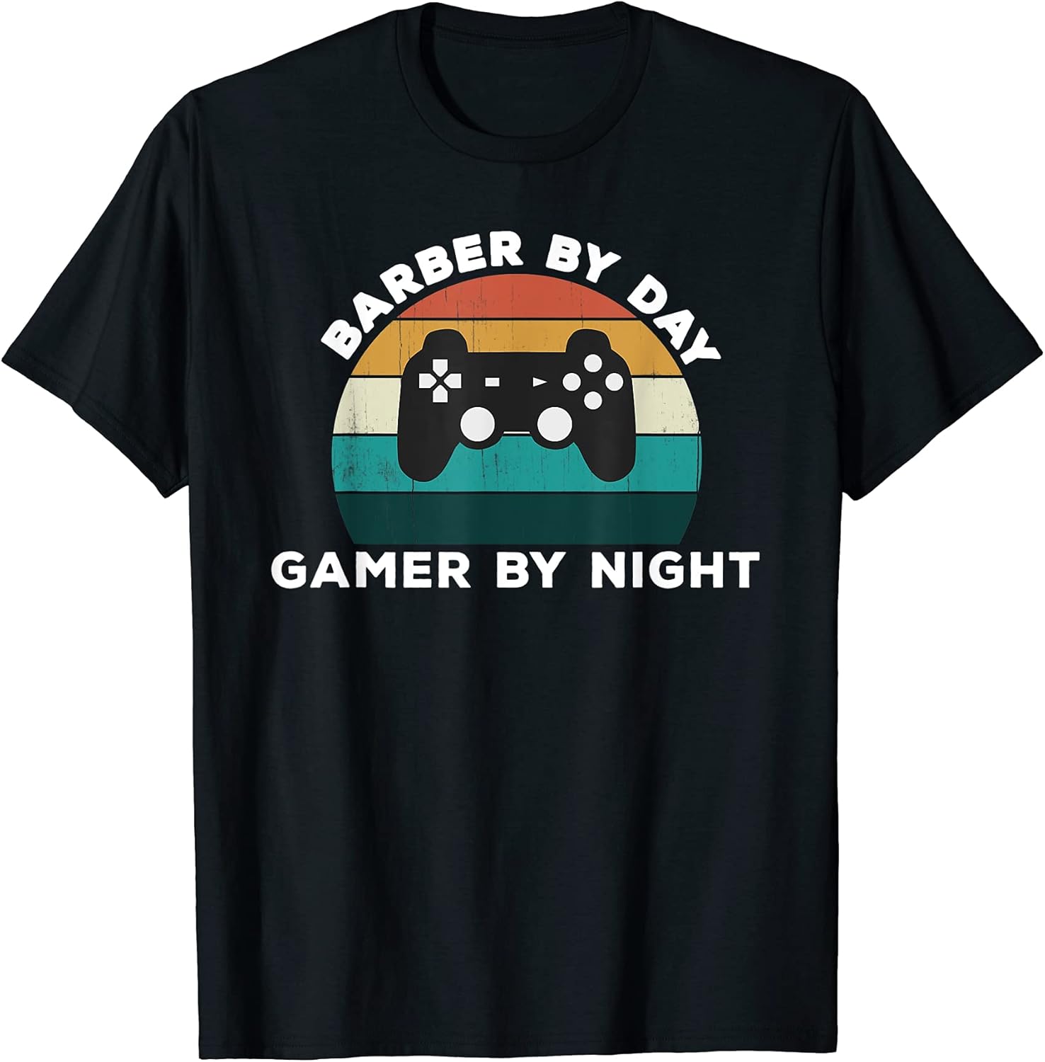 Funny Barber Gamer Job Joke