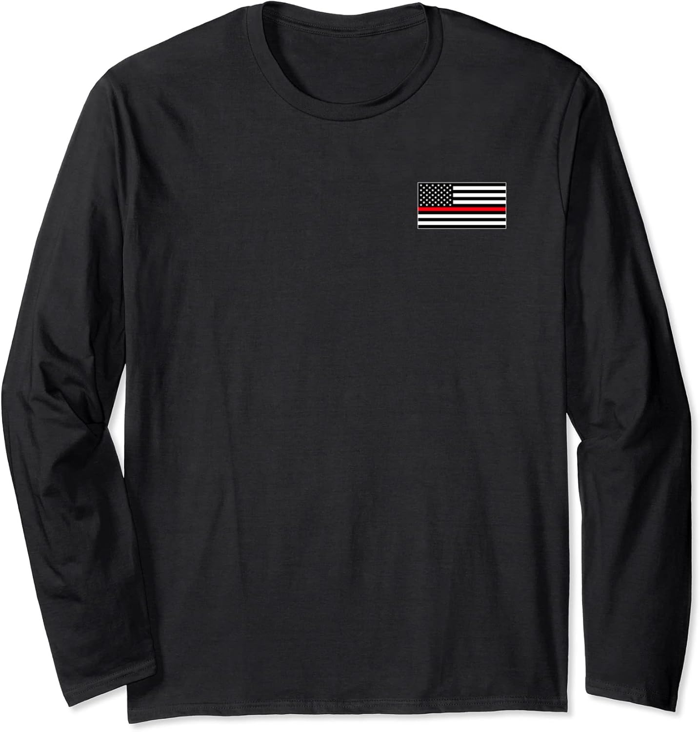 THIN RED LINE US AMERICAN FLAG SUPPORT FIREFIGHTER