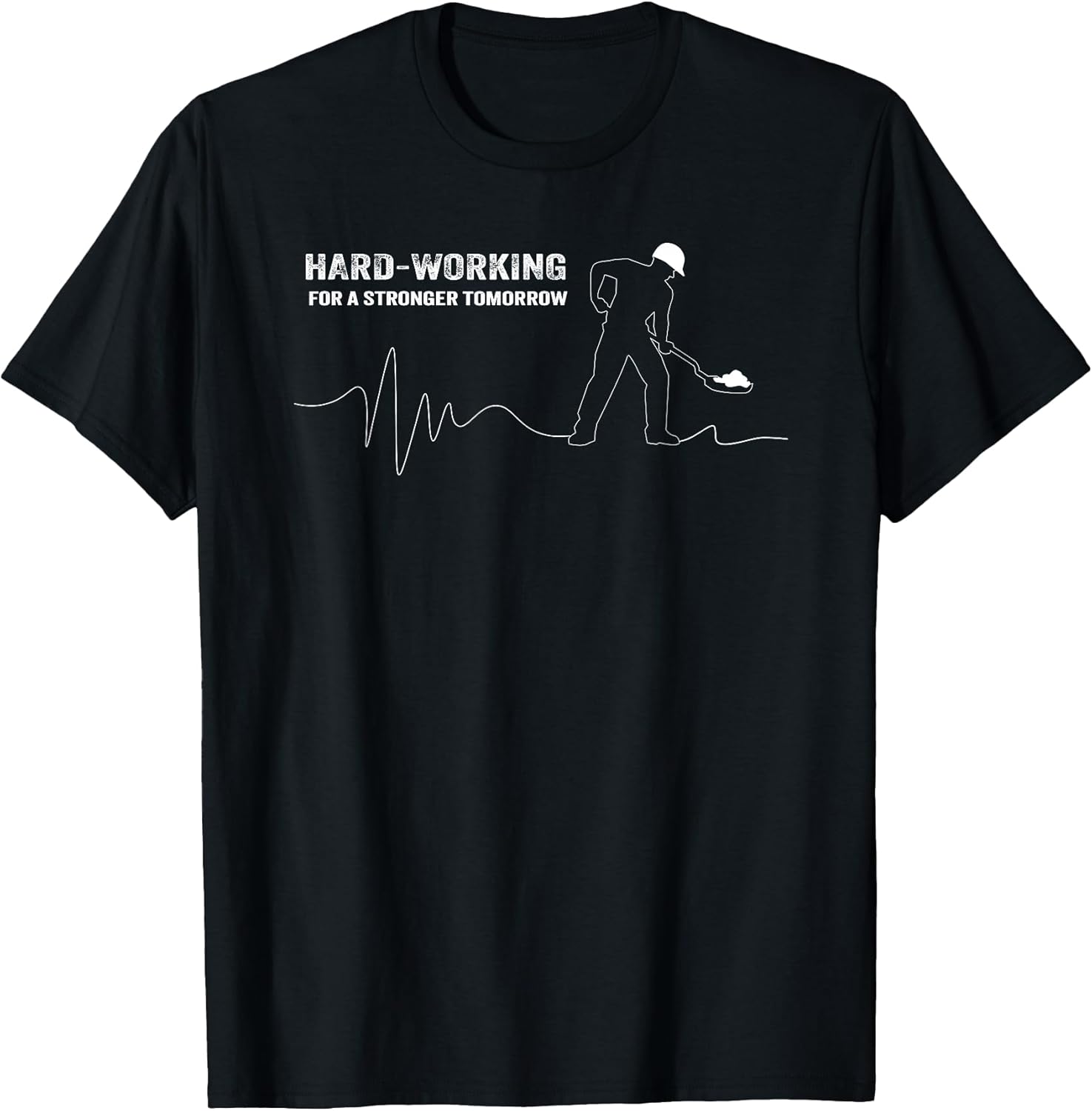 Construction Worker Hard Work, Stronger Builder Gift T-Shirt