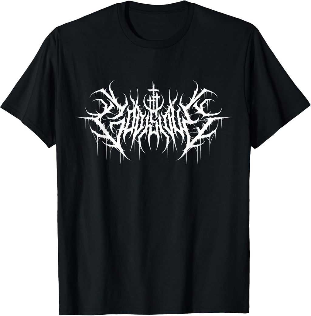 Cross Jesus God Is Love Death Metal Design