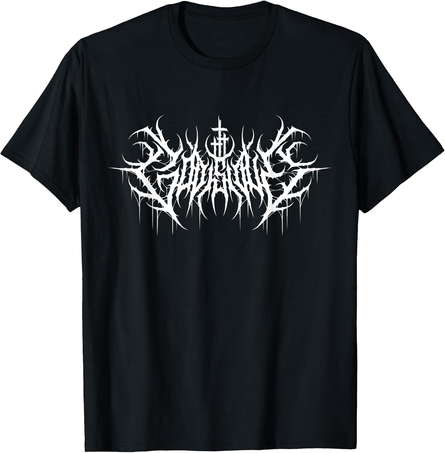Cross Jesus God Is Love Death Metal Design