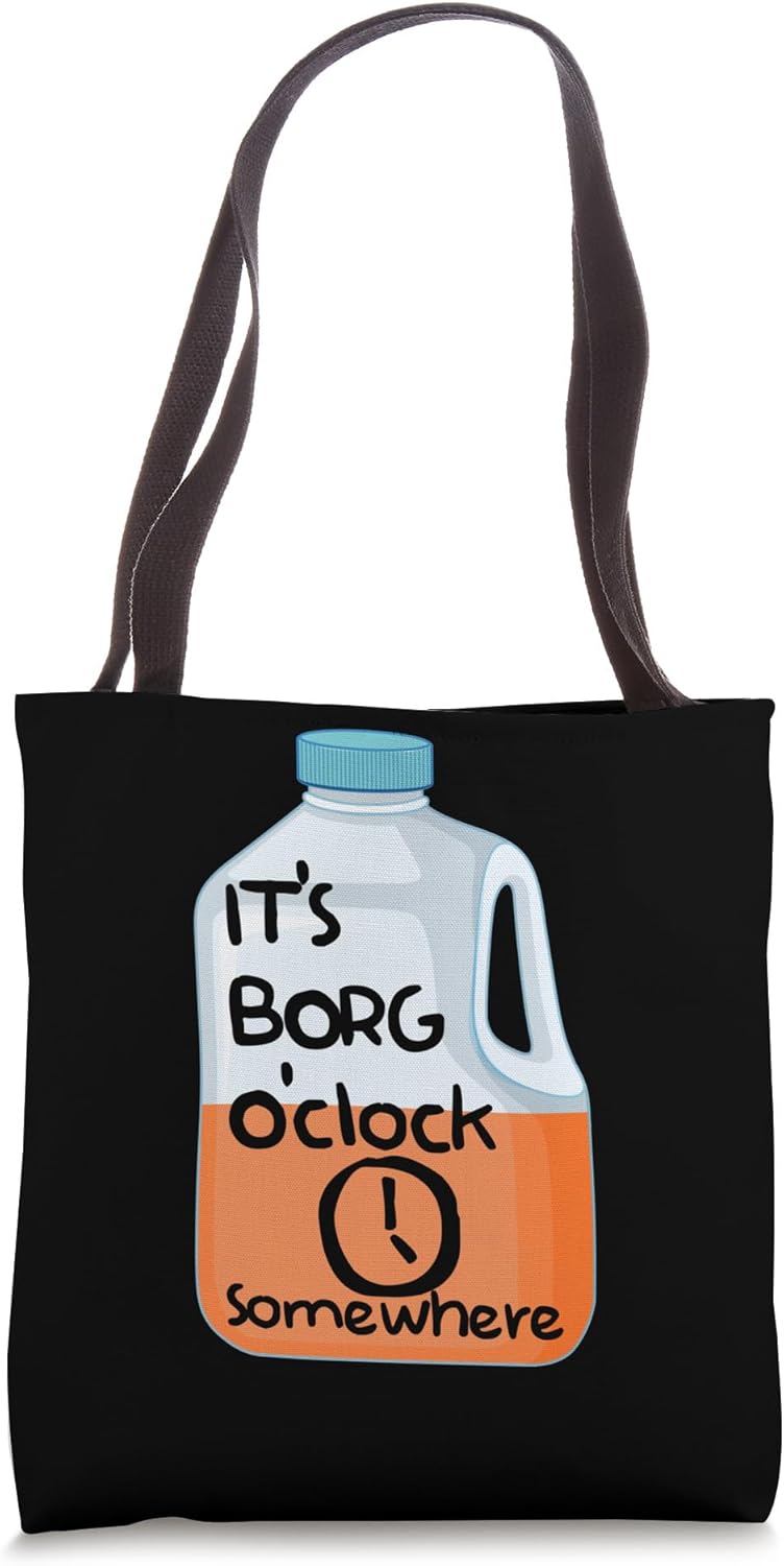 Drink Borg College Tshirt School Student Campus
