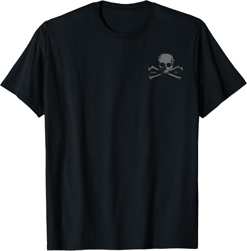 Skull Here Am I Send Me Isaiah 6:8 Merch Co.