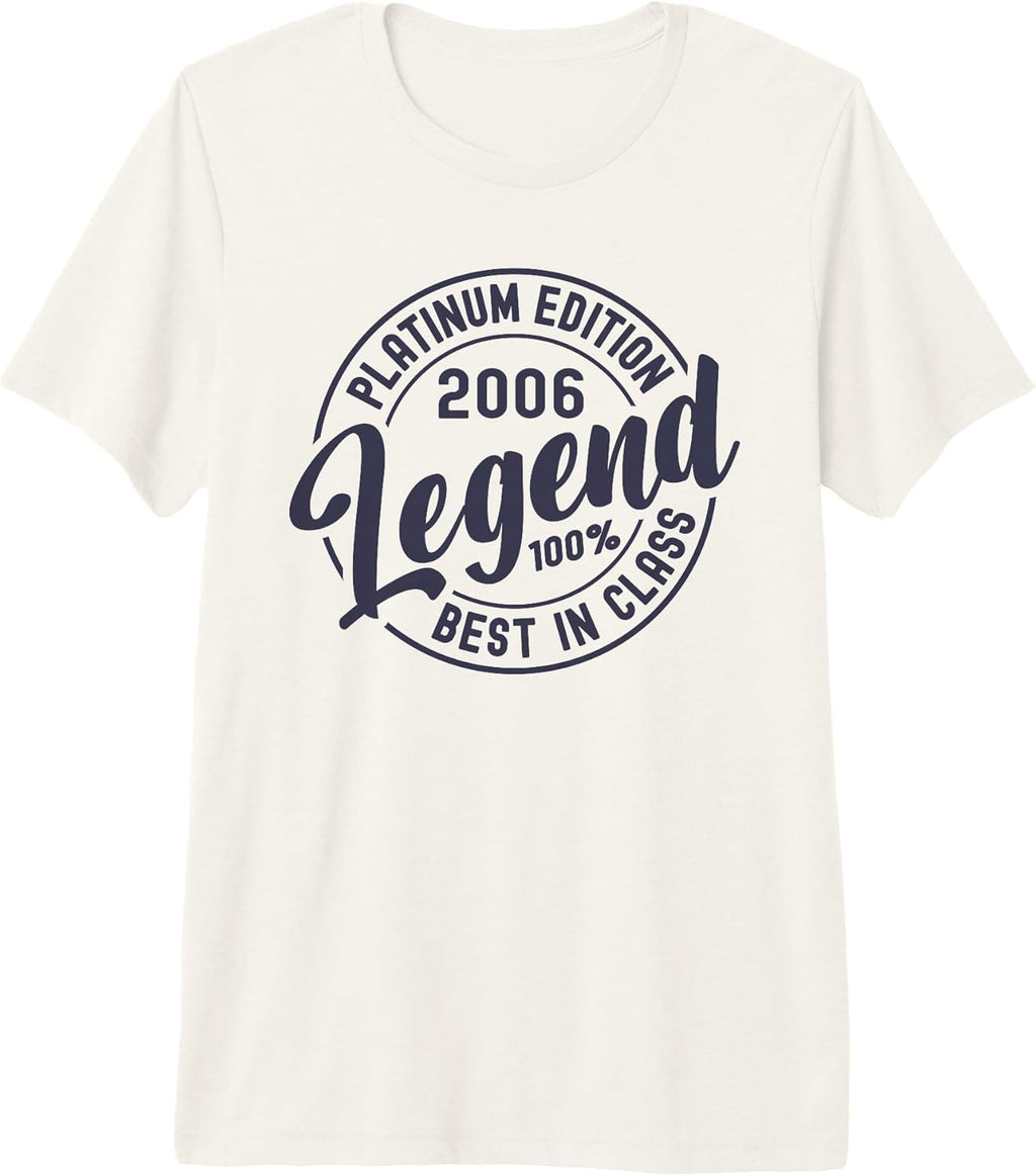 Legend Platinum Edition Simple Birthday Apparel
