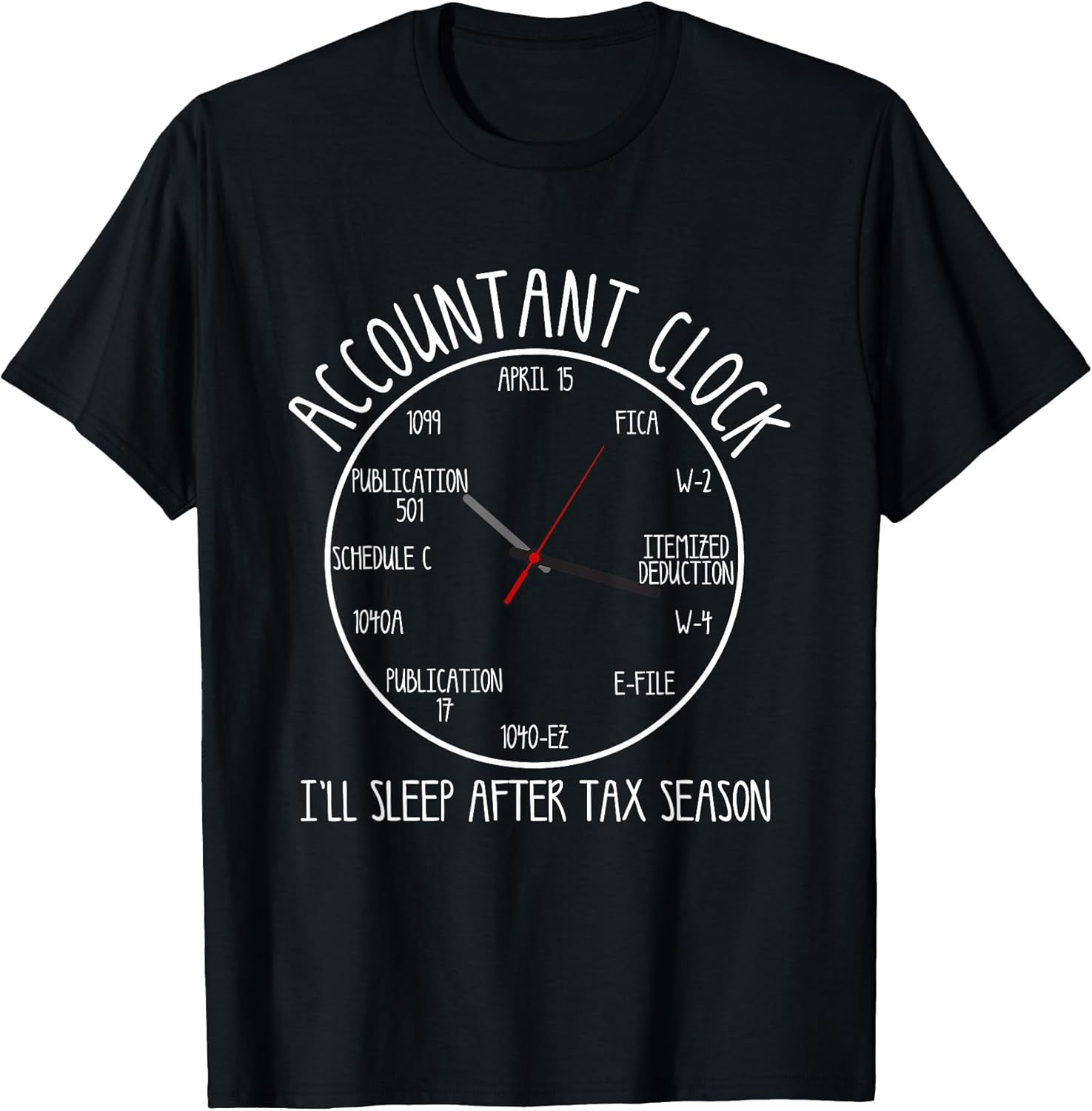 Cute Accountancy Bookkeepers Tax Season Designs