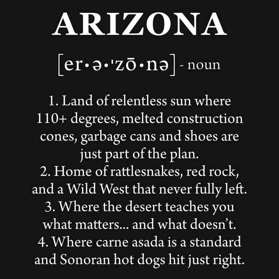 Arizona Defined T-Shirt - Black