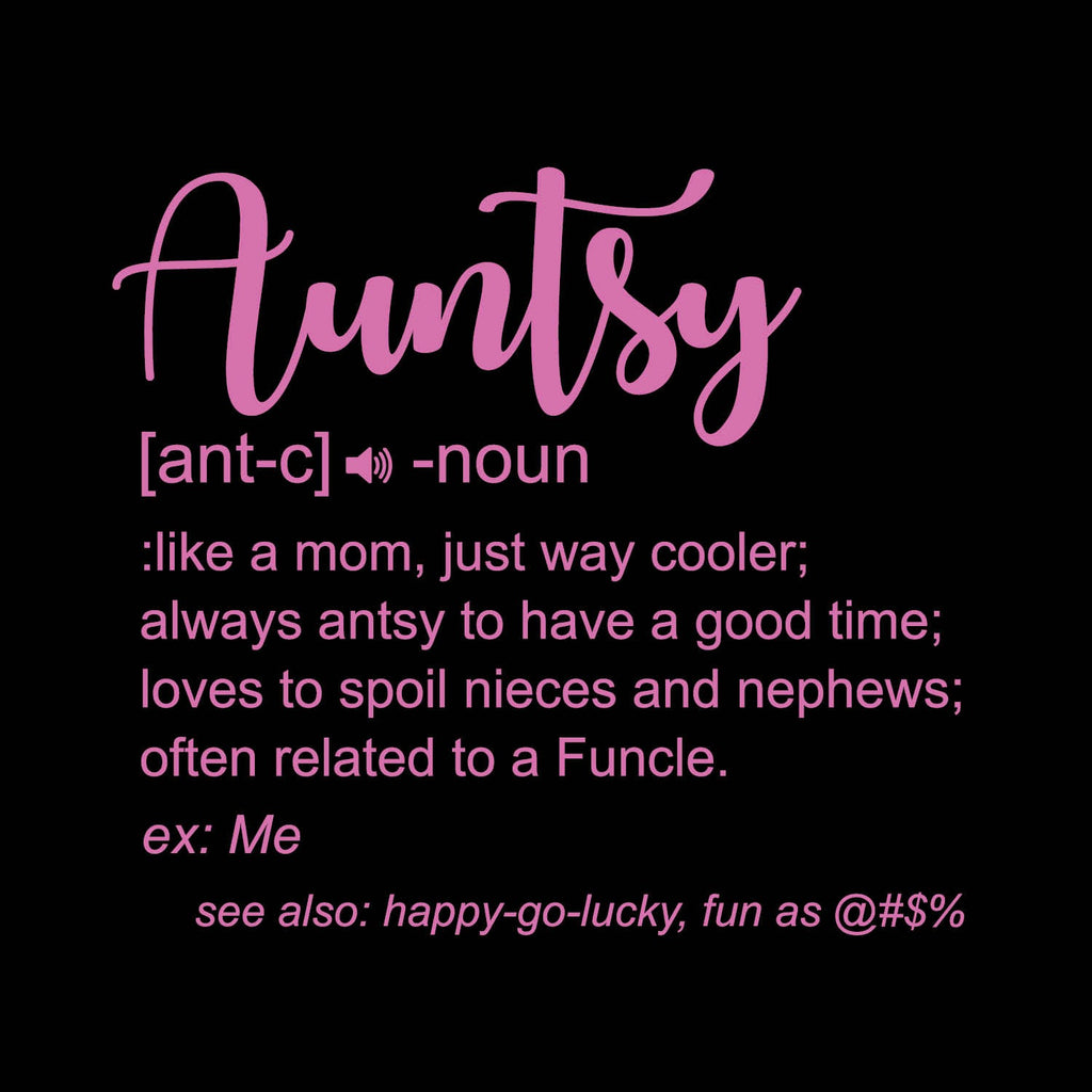 Auntsy Fitted T-Shirt