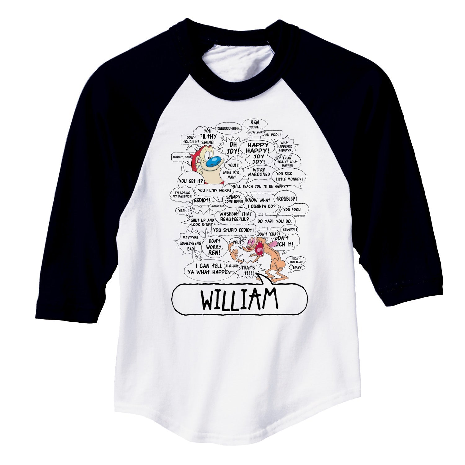 Ren & Stimpy Adult Sports Jersey