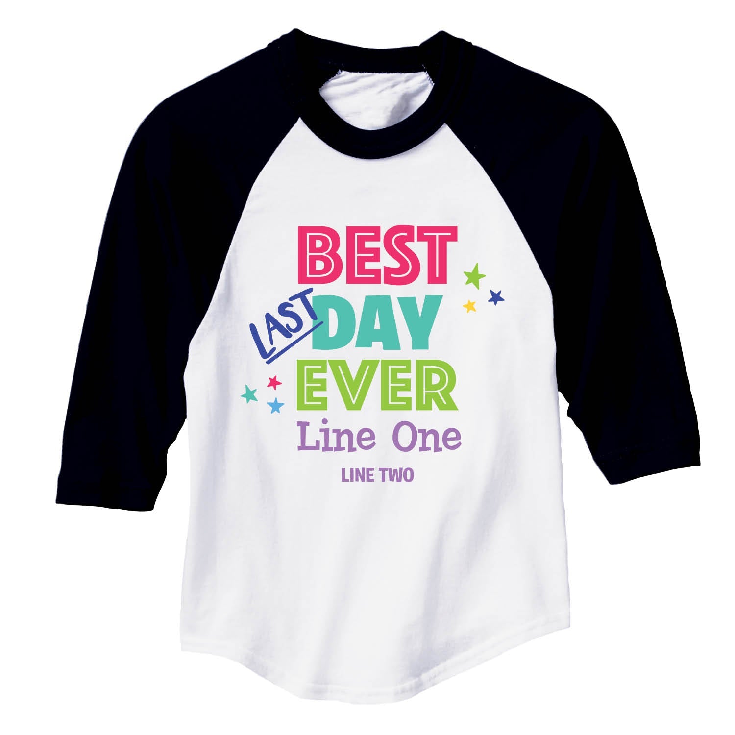Best Last Day Ever Autograph Youth Sports Jersey