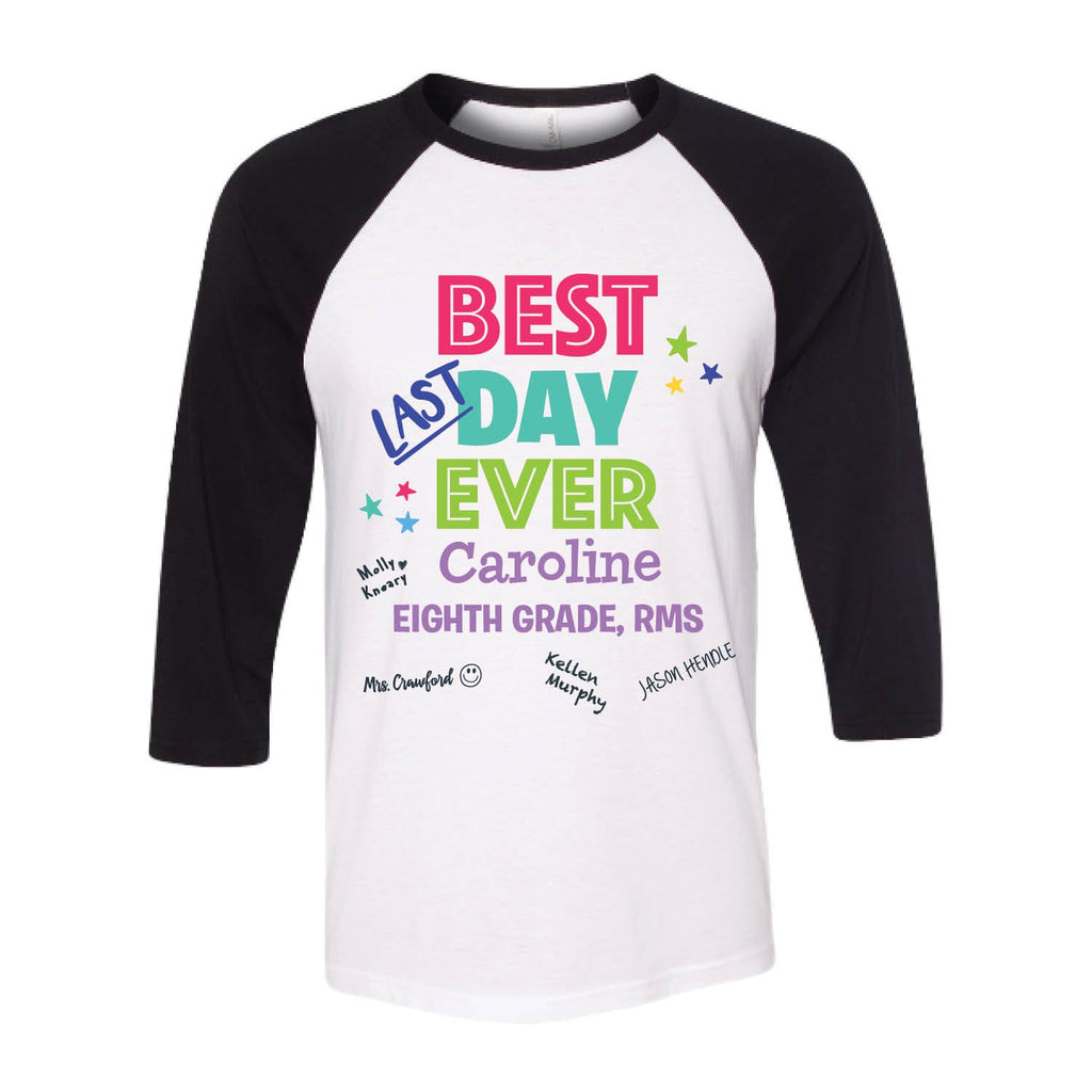 Best Last Day Ever Autograph Adult Sports Jersey