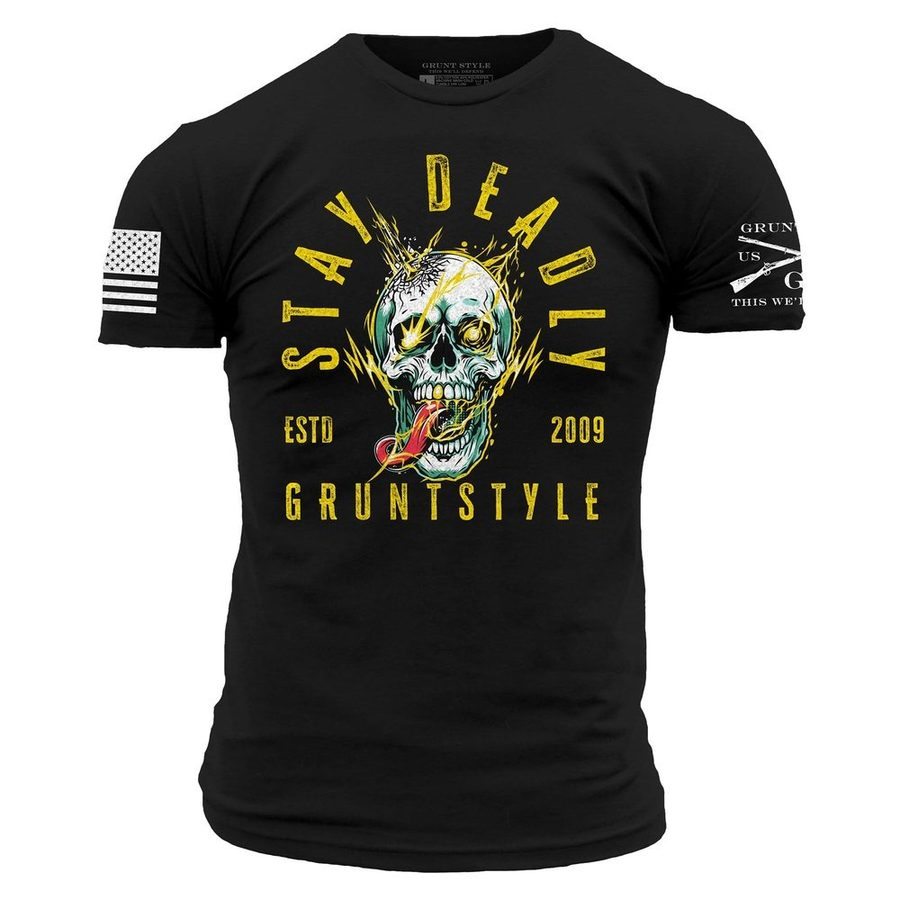 Stay Deadly T-Shirt - Black